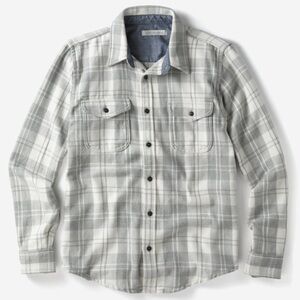 Outerknown Blanket Shirt Plaid Flannel Cozy Outdoor Button Down Large